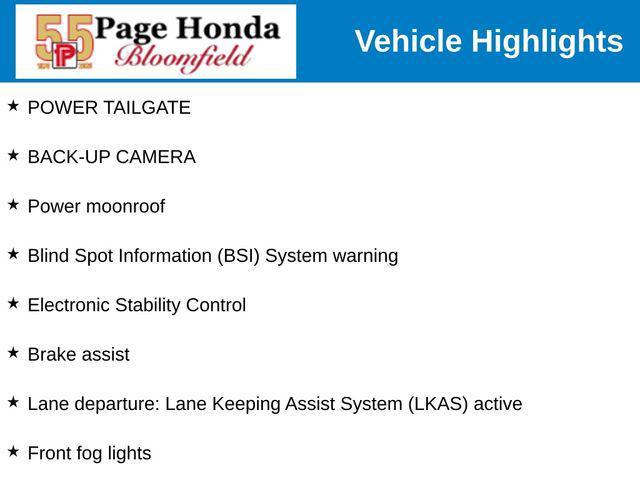 used 2024 Honda Passport car, priced at $37,444