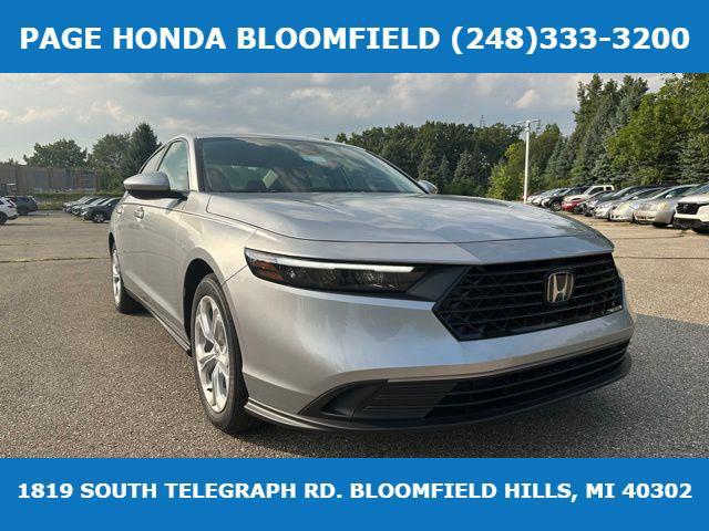 new 2025 Honda Accord car, priced at $31,710