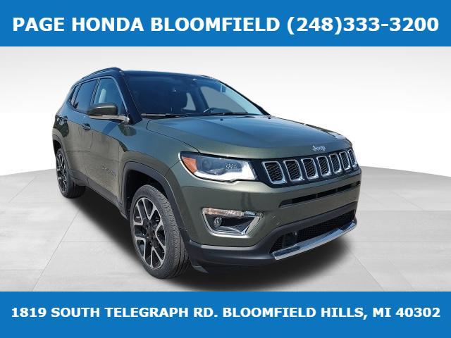 used 2021 Jeep Compass car, priced at $23,100