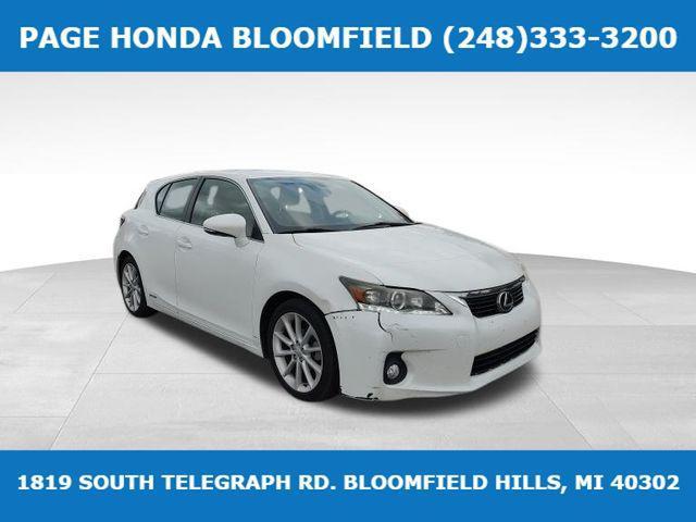 used 2012 Lexus CT 200h car, priced at $9,944