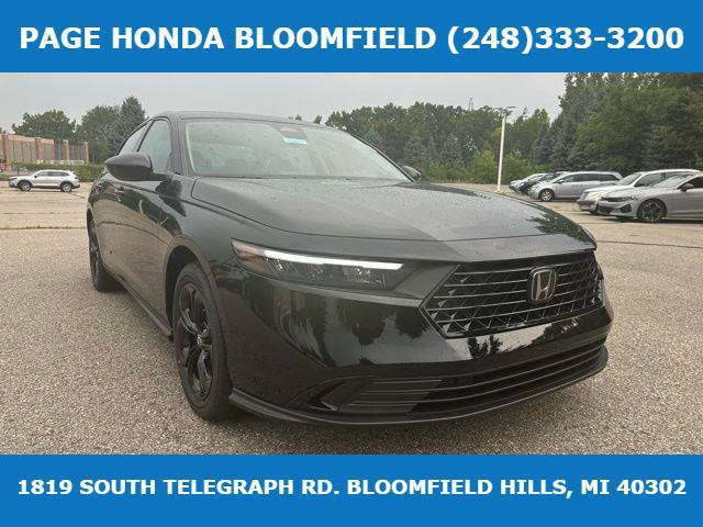 new 2025 Honda Accord car, priced at $31,644