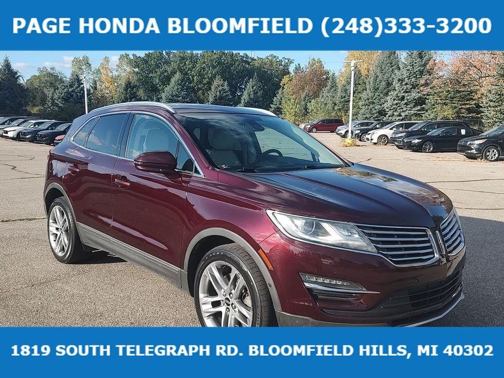 used 2016 Lincoln MKC car, priced at $11,444
