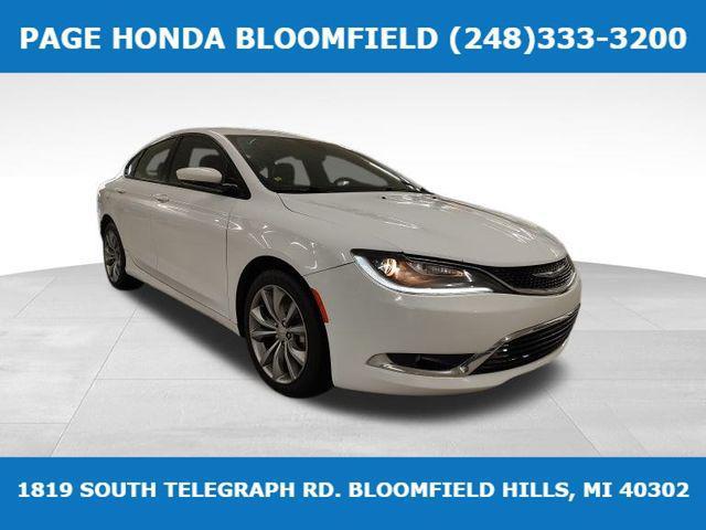 used 2015 Chrysler 200 car, priced at $8,244