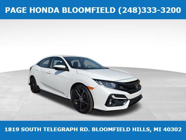 used 2021 Honda Civic car, priced at $21,444