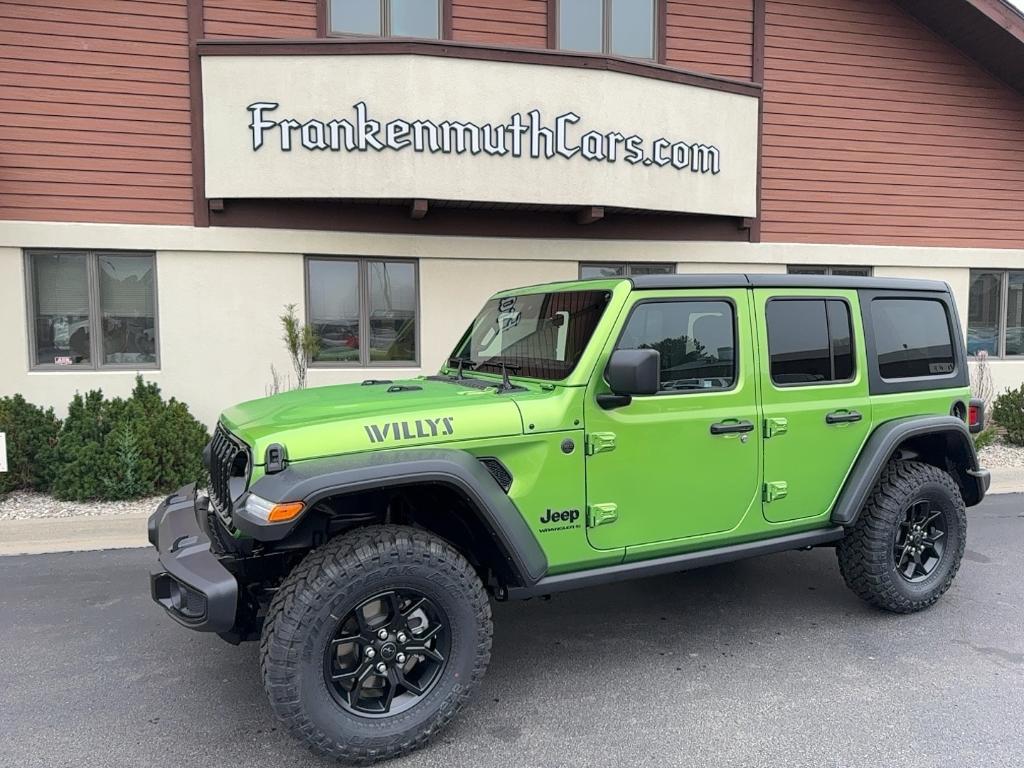 new 2025 Jeep Wrangler car, priced at $50,085