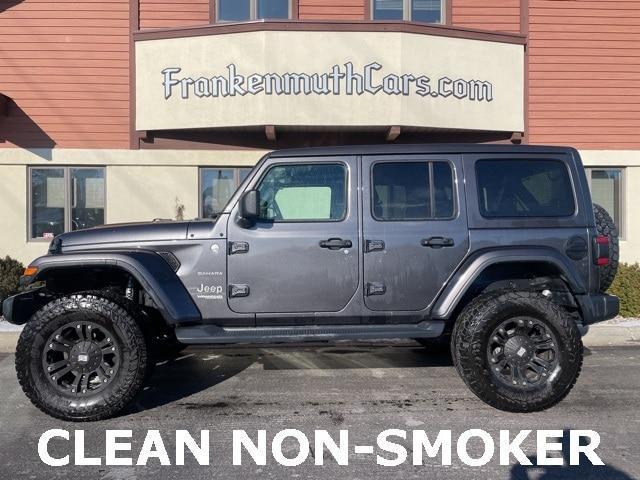 used 2020 Jeep Wrangler Unlimited car, priced at $35,555