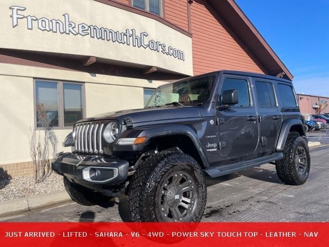 used 2020 Jeep Wrangler Unlimited car, priced at $35,555