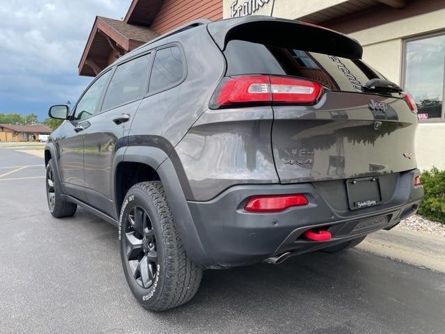 used 2018 Jeep Cherokee car, priced at $19,500