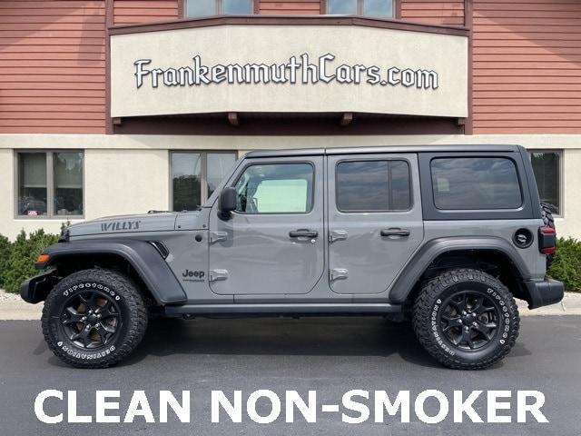 used 2022 Jeep Wrangler Unlimited car, priced at $33,995