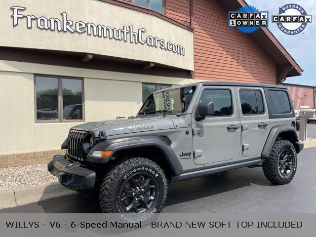 used 2022 Jeep Wrangler Unlimited car, priced at $34,444