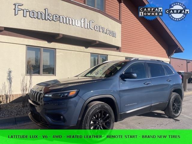 used 2021 Jeep Cherokee car, priced at $24,350