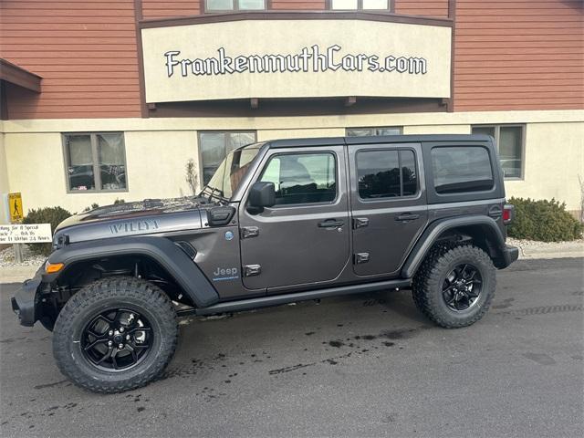 new 2025 Jeep Wrangler 4xe car, priced at $50,417