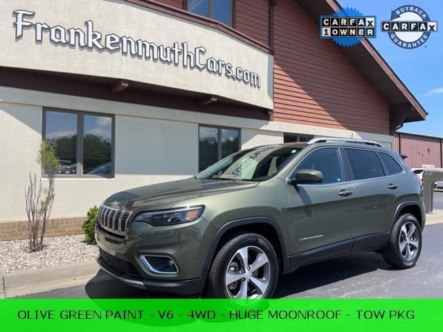 used 2021 Jeep Cherokee car, priced at $27,777