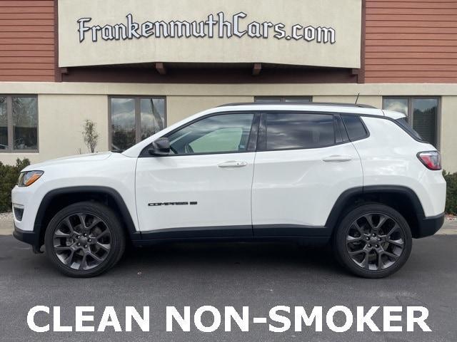 used 2021 Jeep Compass car, priced at $18,500