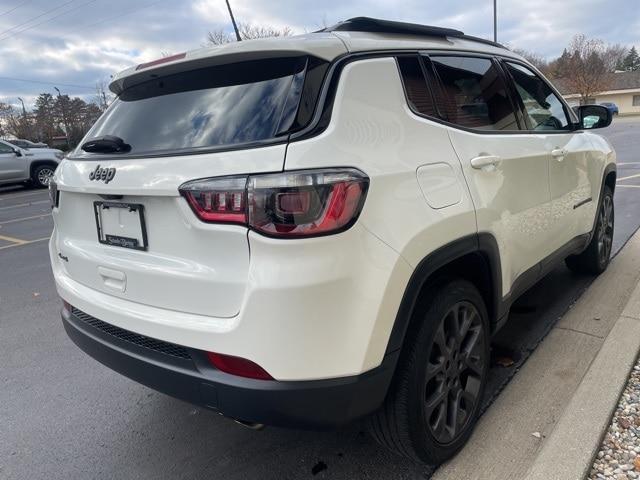 used 2021 Jeep Compass car, priced at $18,500