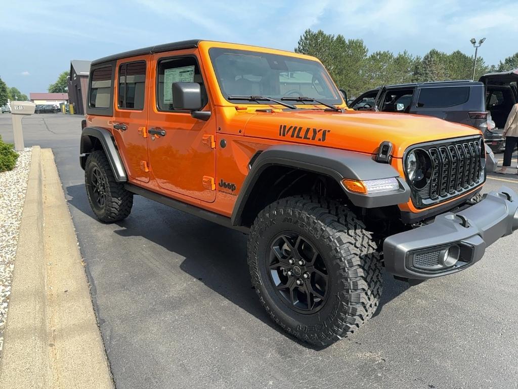 new 2025 Jeep Wrangler car, priced at $50,385