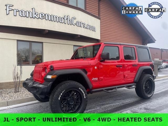 used 2021 Jeep Wrangler Unlimited car, priced at $28,915