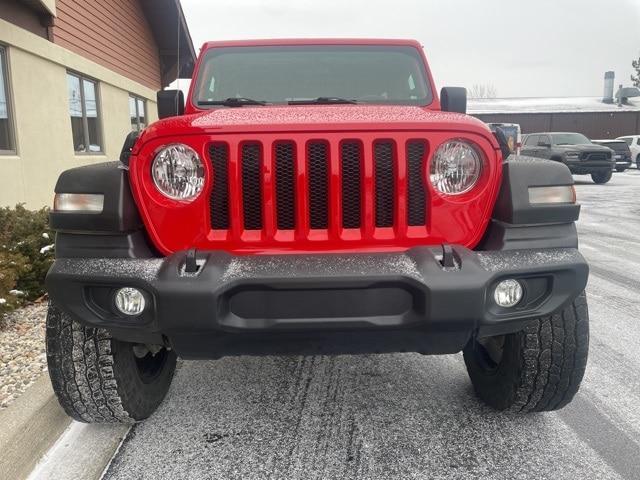 used 2021 Jeep Wrangler Unlimited car, priced at $28,915