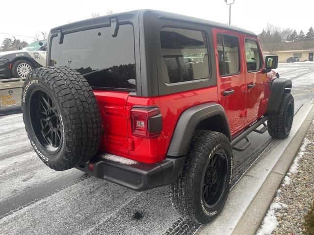 used 2021 Jeep Wrangler Unlimited car, priced at $28,915