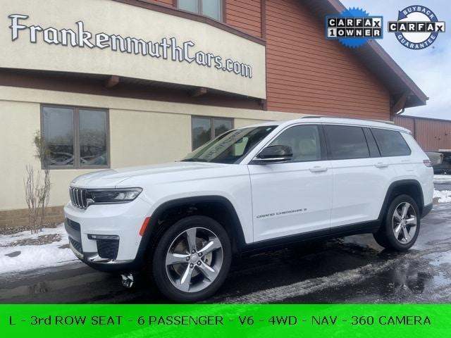 used 2021 Jeep Grand Cherokee L car, priced at $31,750