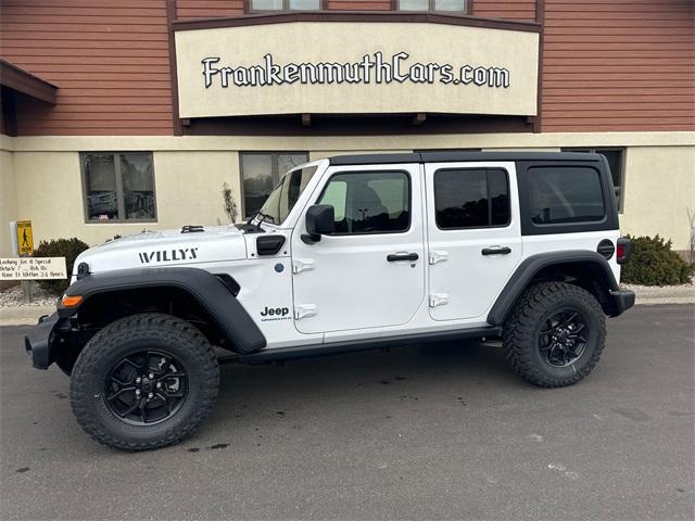 new 2025 Jeep Wrangler 4xe car, priced at $49,922