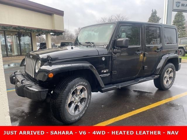 used 2017 Jeep Wrangler Unlimited car, priced at $21,995