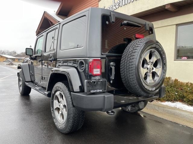 used 2017 Jeep Wrangler Unlimited car, priced at $21,500