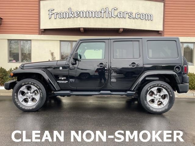 used 2017 Jeep Wrangler Unlimited car, priced at $21,500