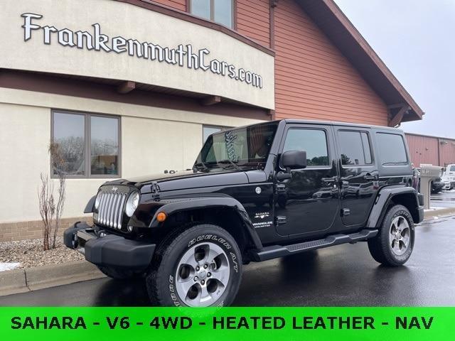 used 2017 Jeep Wrangler Unlimited car, priced at $21,500