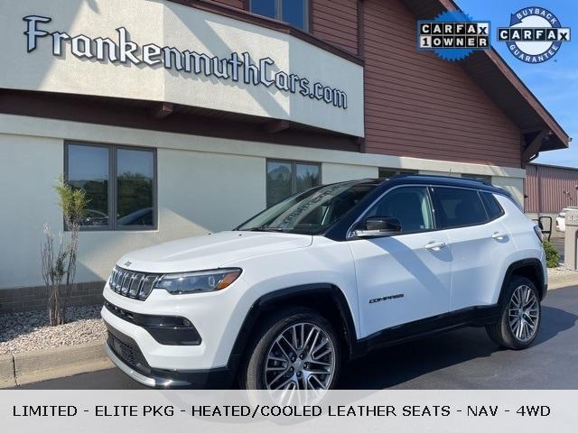 used 2022 Jeep Compass car, priced at $24,444