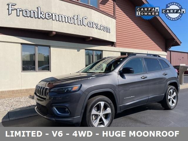 used 2022 Jeep Cherokee car, priced at $25,555