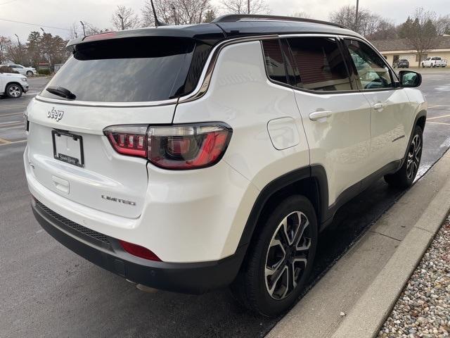 used 2022 Jeep Compass car, priced at $23,235