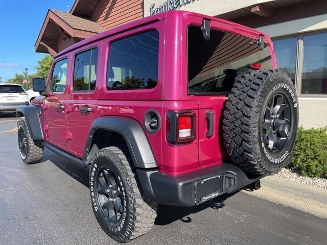 used 2022 Jeep Wrangler Unlimited car, priced at $37,995