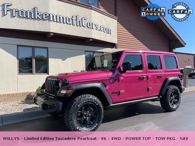 used 2022 Jeep Wrangler Unlimited car, priced at $37,995