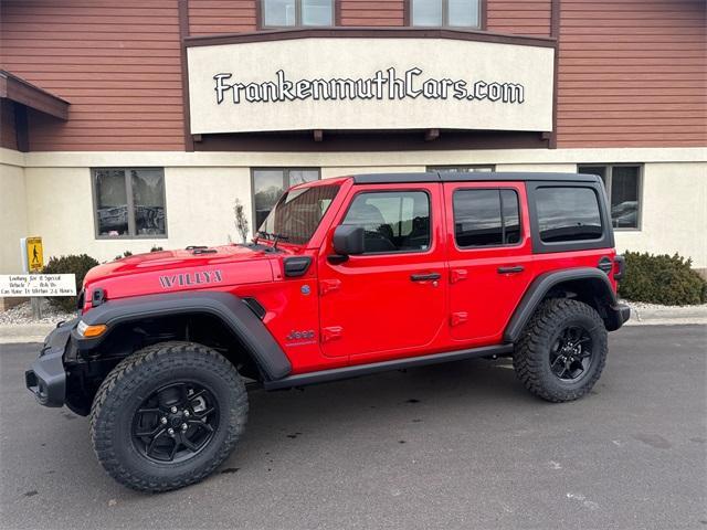 new 2025 Jeep Wrangler 4xe car, priced at $50,417