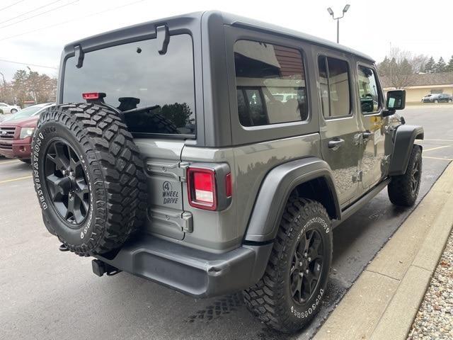 used 2021 Jeep Wrangler Unlimited car, priced at $33,995