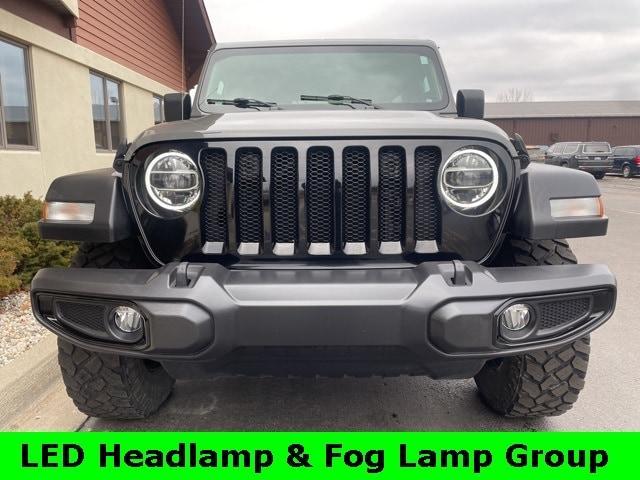 used 2021 Jeep Wrangler Unlimited car, priced at $33,995