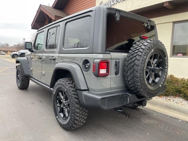 used 2021 Jeep Wrangler Unlimited car, priced at $33,995