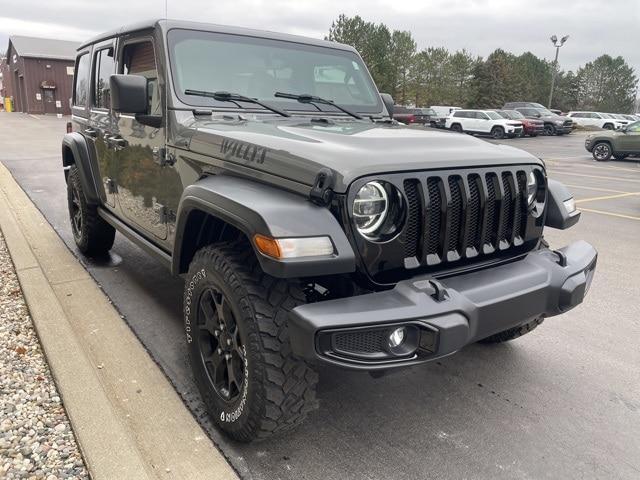 used 2021 Jeep Wrangler Unlimited car, priced at $33,995