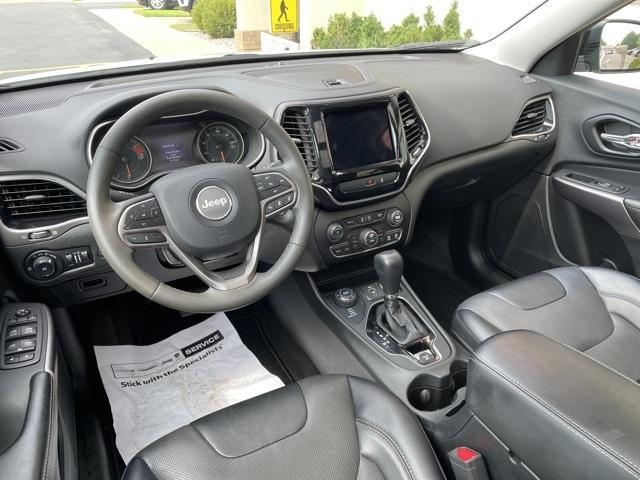 used 2022 Jeep Cherokee car, priced at $27,500