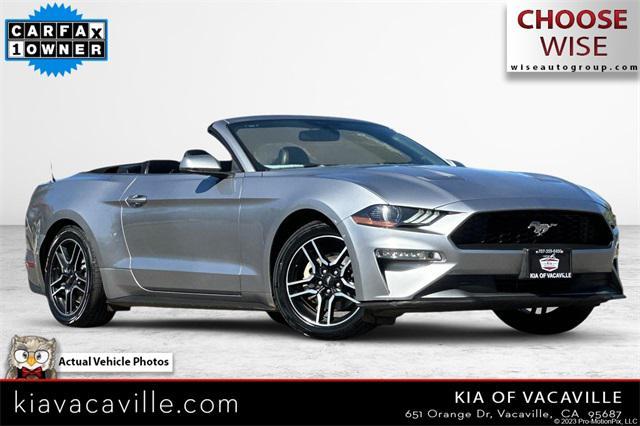 used 2020 Ford Mustang car, priced at $18,290