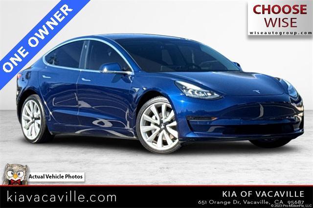 used 2018 Tesla Model 3 car, priced at $19,699