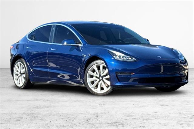 used 2018 Tesla Model 3 car, priced at $19,699