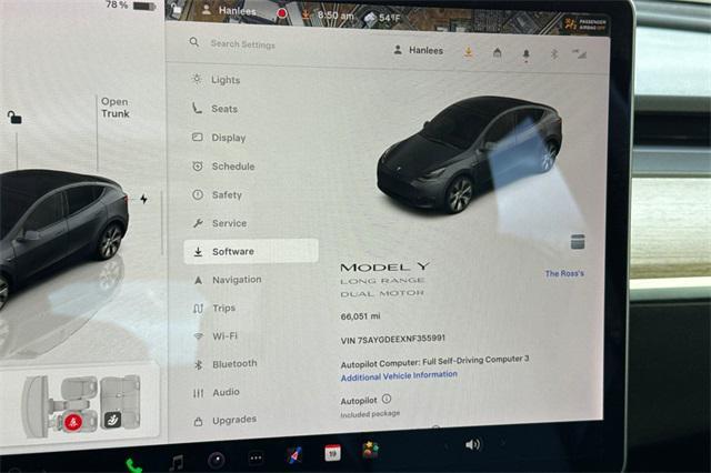 used 2022 Tesla Model Y car, priced at $26,299