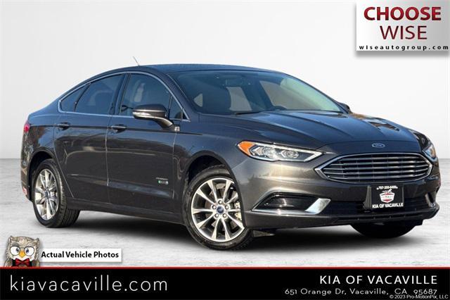 used 2018 Ford Fusion Energi car, priced at $15,490