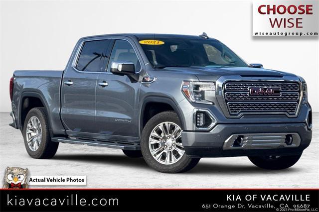 used 2021 GMC Sierra 1500 car, priced at $47,390