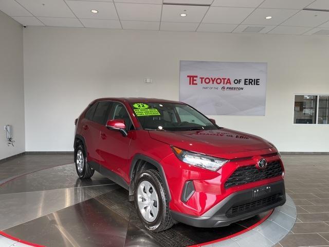 used 2022 Toyota RAV4 car, priced at $28,550