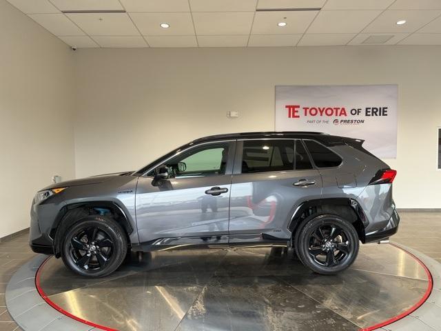 used 2021 Toyota RAV4 Hybrid car, priced at $29,990