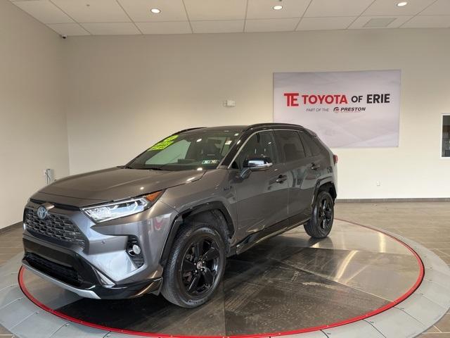 used 2021 Toyota RAV4 Hybrid car, priced at $29,990