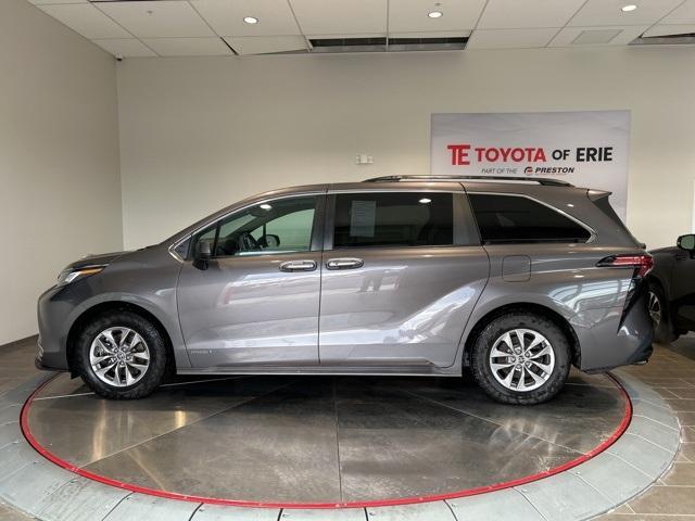 used 2021 Toyota Sienna car, priced at $34,550